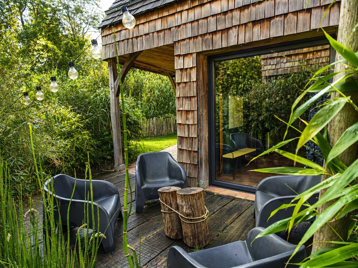 Terrasse et jardin du Bout du Monde