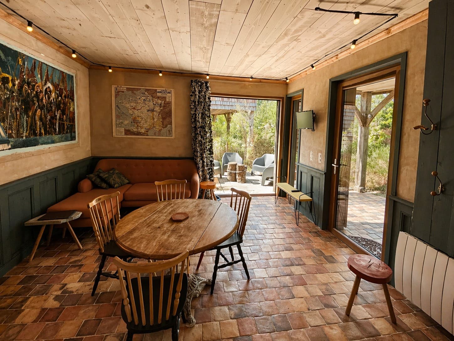 Salon chaleureux du Bout du Monde